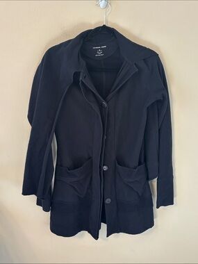 Beyond Yoga 100% Organic Cotton Long Long Sweater Jacket
